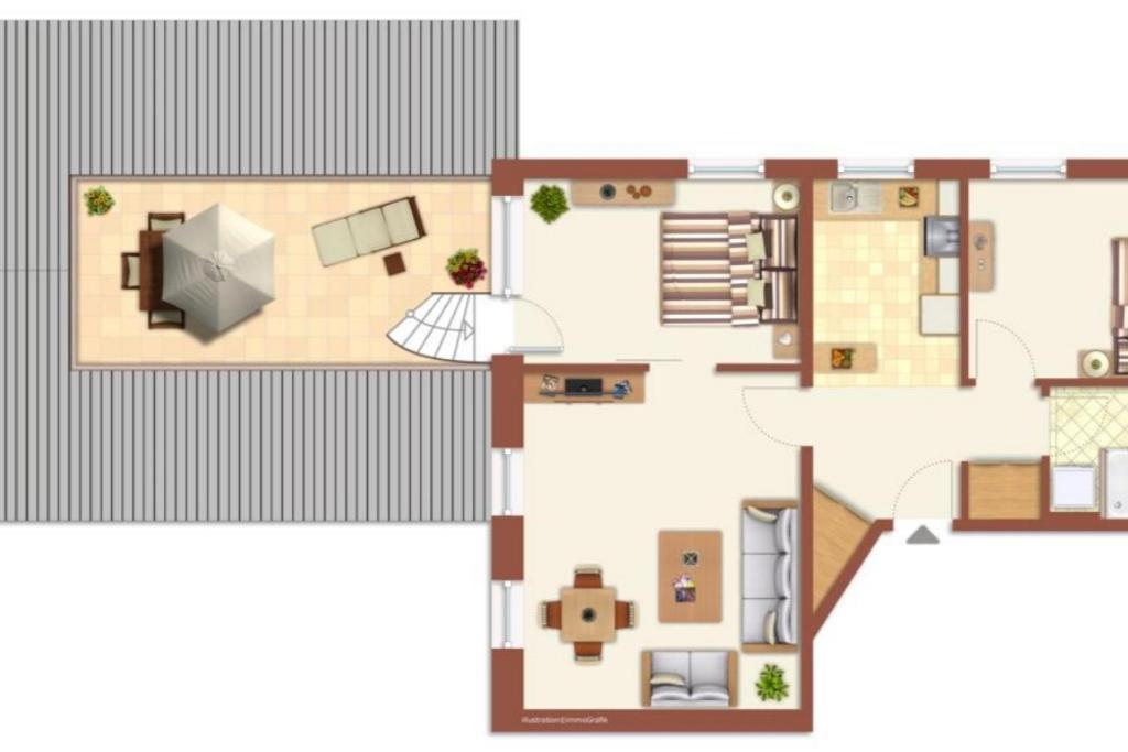 Diana, Koje, In Sichtweite Zum Rostock